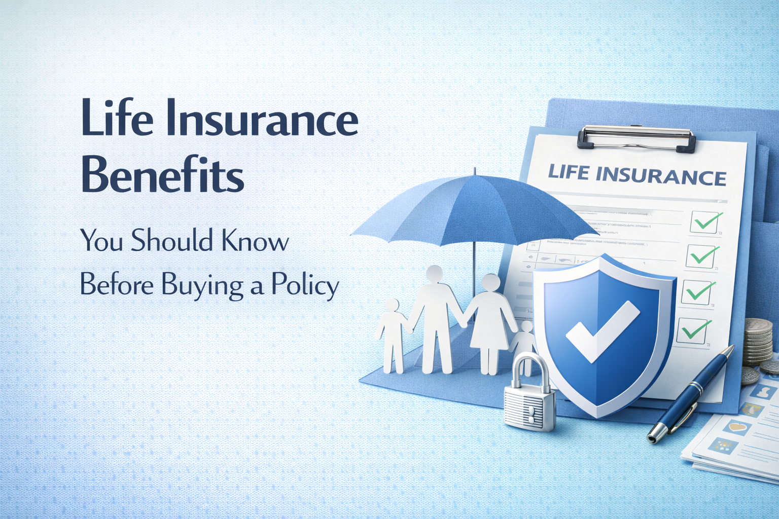 Life Insurance Benefits You Should Know Before Buying a Policy