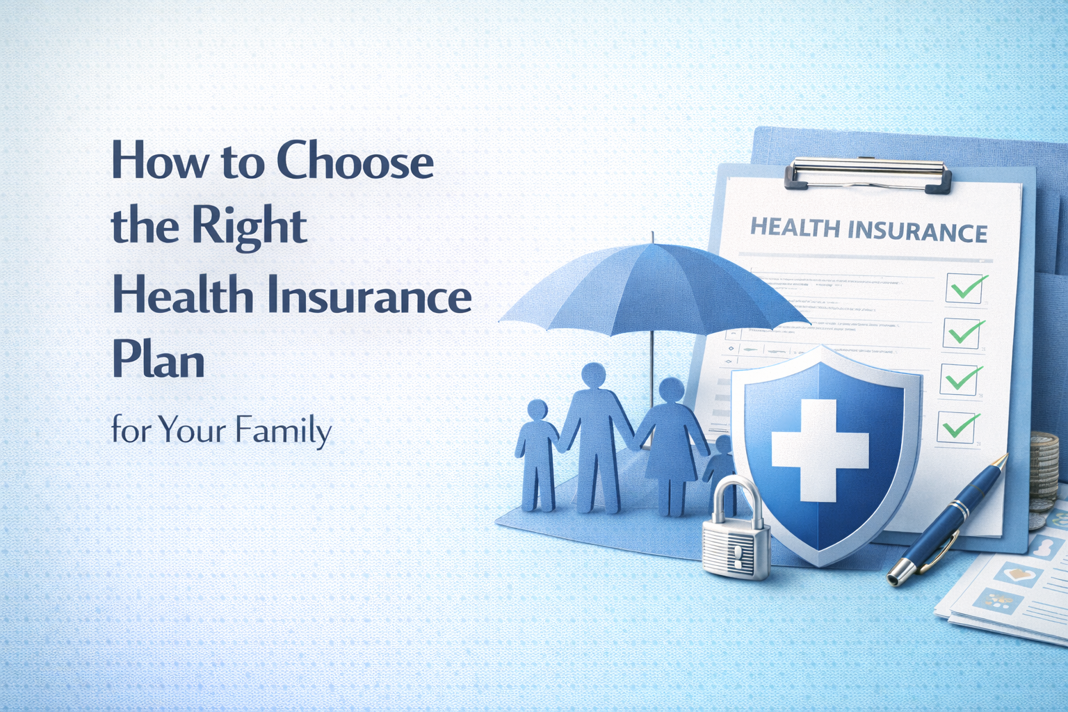 How to choose health insurance Plan for Your Family