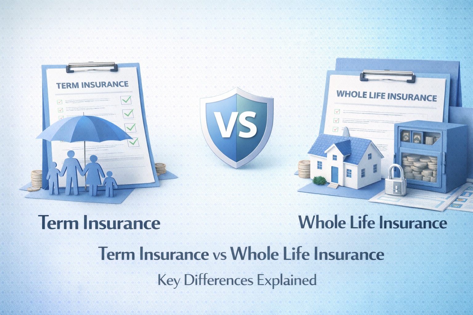 Term Insurance vs Whole Life Insurance: Key Differences Explained